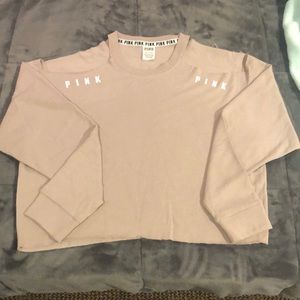 Victoria’s Secret PINK Cut Out Shoulder Sweatshirt